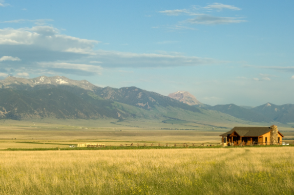 Western-style ranch
